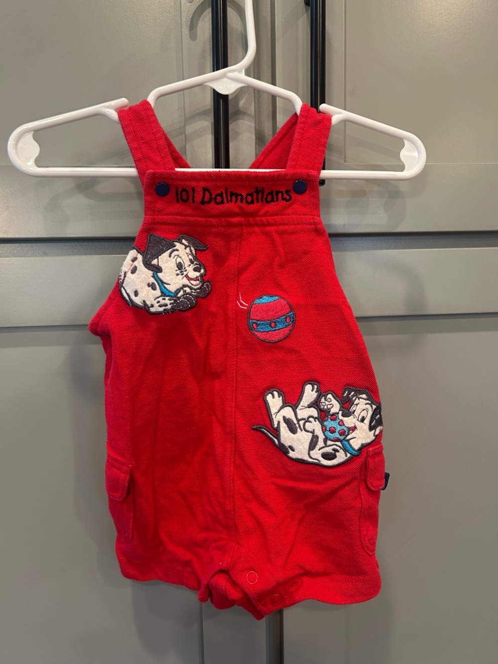 Vintage 101 Dalmatians shortalls